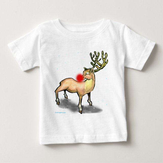 Reindeer Baby T-shirt (Vorderseite)