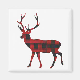 Reindeer Christmas Magnet