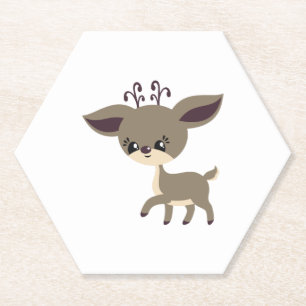 Reindeer Christmas Untersetzer
