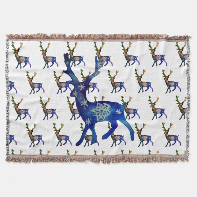 Reindeer Decke (Vorderseite)
