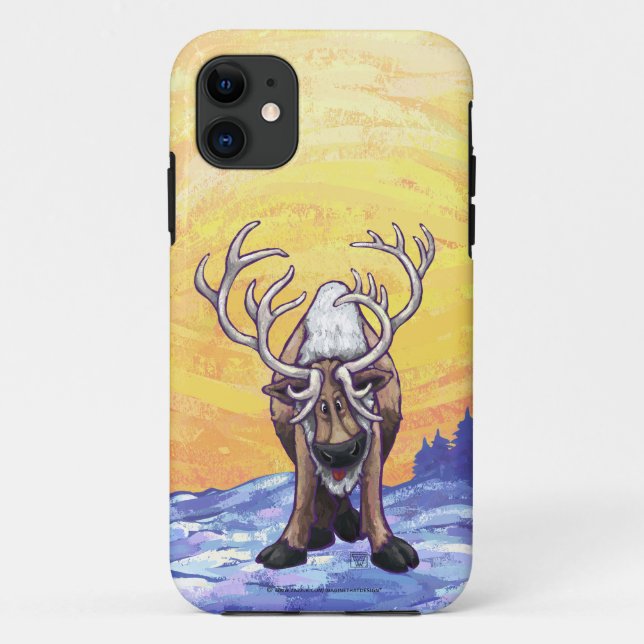 Reindeer Electronics Case-Mate iPhone Hülle (Rückseite)