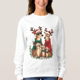 Reindeer Family Christmas Shirt