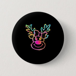Reindeer Frohe Weihnachts Weihnachts WeihnachtsLIC Button
