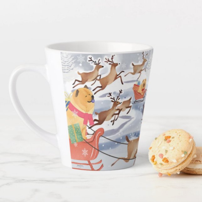 REINDEER GAMES Chow Hund Milchtasse (Von Creator hochgeladen)