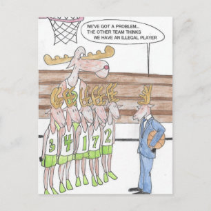 Reindeer Games Postkarte