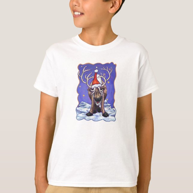 Reindeer Holiday T-Shirt (Vorderseite)