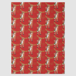 Reindeer Jazz Wrapping Paper Seidenpapier