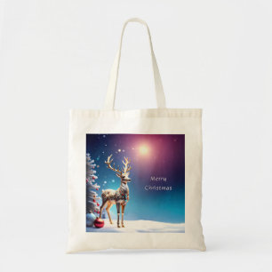 Reindeer Jewels Weihnachtsfeiertag Tote Tasche