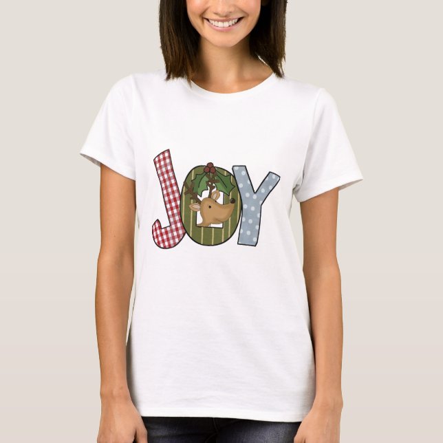 Reindeer Joy Holiday Tshirts und Geschenke (Vorderseite)