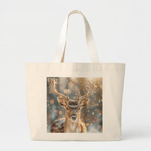 Reindeer Jumbo Stoffbeutel