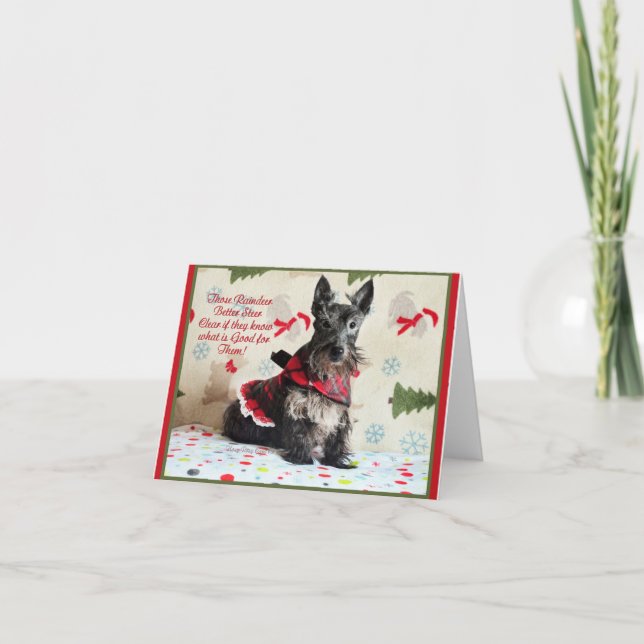 Reindeer löschen behalten karte (Vorderseite)