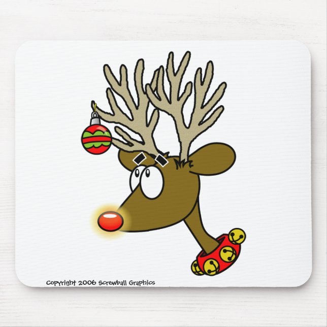 Reindeer Mousepad (Vorne)