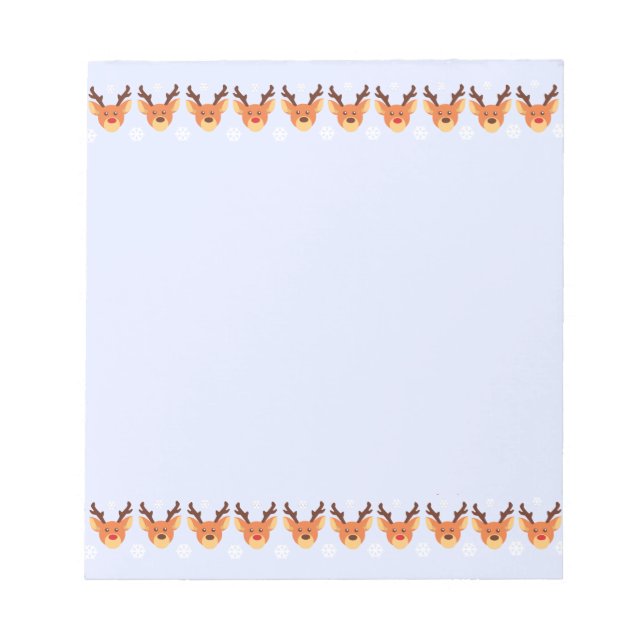 Reindeer Notizblock (Vorderseite)