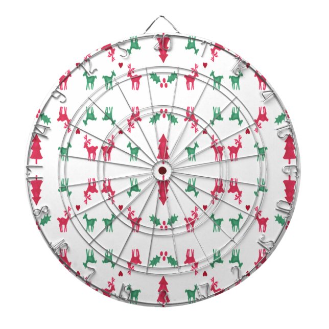 REINDEER PATTERN DARTSCHEIBE (vorne)