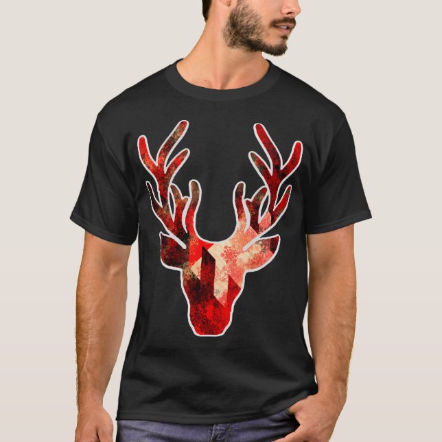 Reindeer Red T-Shirt (Vorderseite)