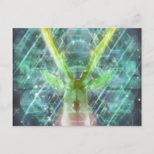 REINDEER SAASON Frohe Weihnachten   Sonderpostkart