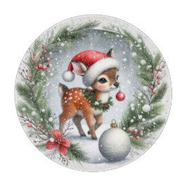 Reindeer Schneidebrett