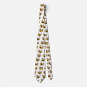 Reindeer Skull Neck Tie Krawatte