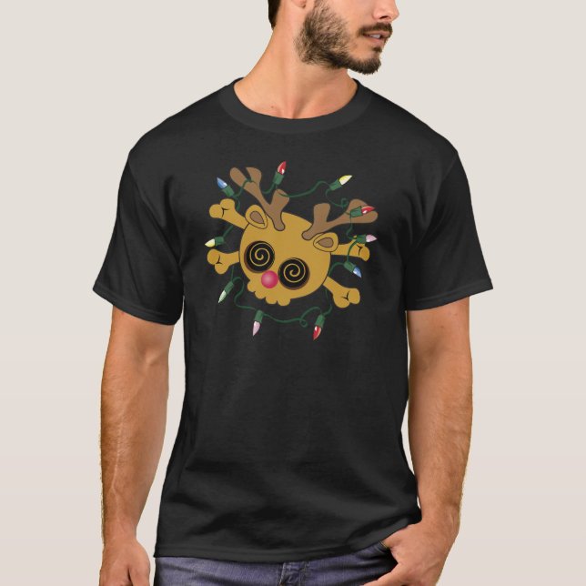 Reindeer Skull T-Shirt (Vorderseite)