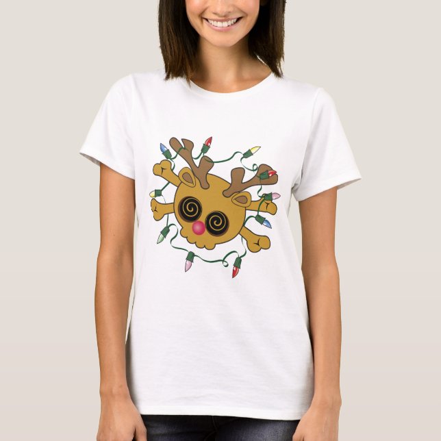 Reindeer Skull T-Shirt (Vorderseite)