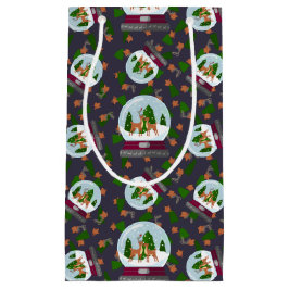 Reindeer Snow Globes Kleine Geschenktüte