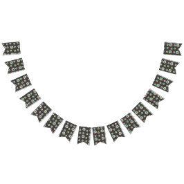 Reindeer Snow Globes Wimpelkette