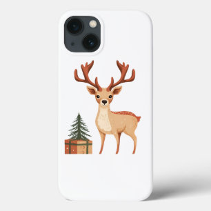 REINDEER UND CHRISTMAS-BAUM Case-Mate iPhone HÜLLE
