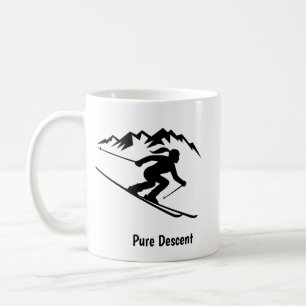 "Reine Abfahrt" Kaffeetasse