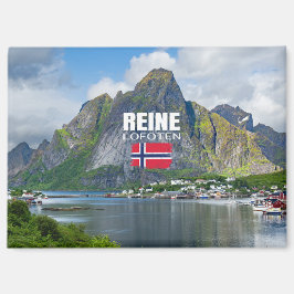 Reine auf den Lofoten Magnet