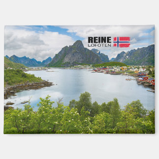 Reine auf den Lofoten Magnet