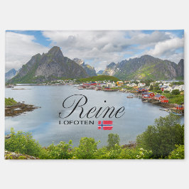 Reine auf den Lofoten Magnet
