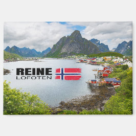 Reine auf den Lofoten Magnet