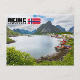 Reine auf den Lofoten Postkarte