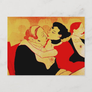 Reine De Joie 1892 Berühmtes Poster Postkarte