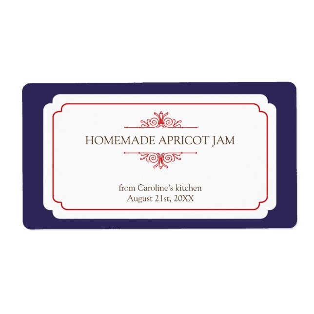 Reine elegante Massive Seeküche-Aufkleber (Vorne)