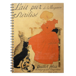 "Reine entkeimte Milch vom La Vingeanne", 1894 (Co Notizblock