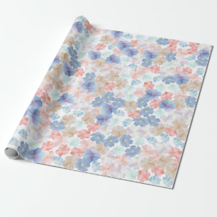 Reine Liebe als eine Blume Geschenkpapier