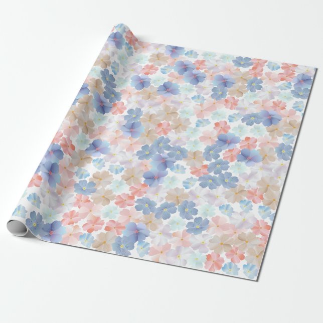Reine Liebe als eine Blume Geschenkpapier (Ungerollt)