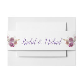 Reine Liebe Wasserfarbe Blume Einladungsbanderole