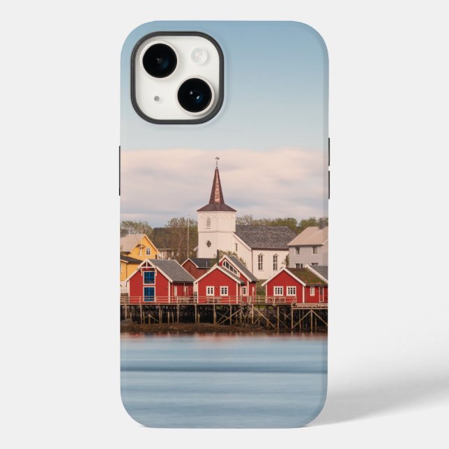 Reine Lofoten Norwegen Case-Mate iPhone Hülle (Rückseite)