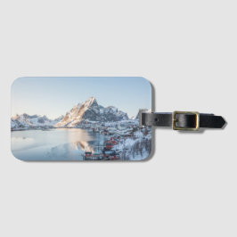 Reine Lofoten Norwegen Gepäckanhänger