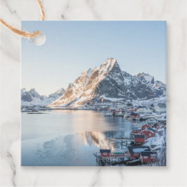 Reine Lofoten Norwegen Geschenkanhänger