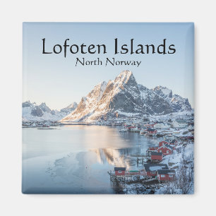 Reine Lofoten Norwegen Magnet