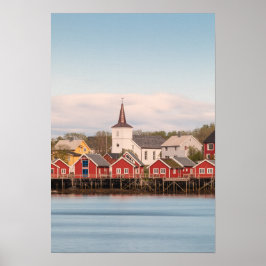 Reine Lofoten Norwegen Poster