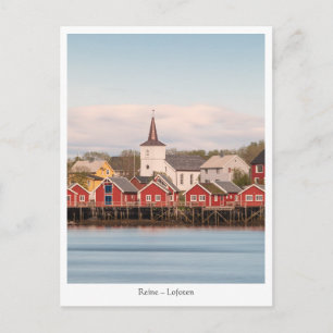 Reine Lofoten Norwegen Postkarte
