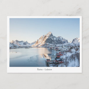Reine Lofoten Norwegen Postkarte