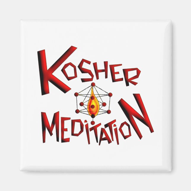 Reine Meditation Magnet (Vorne)