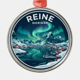 REINE Norwegen Ornament Aus Metall