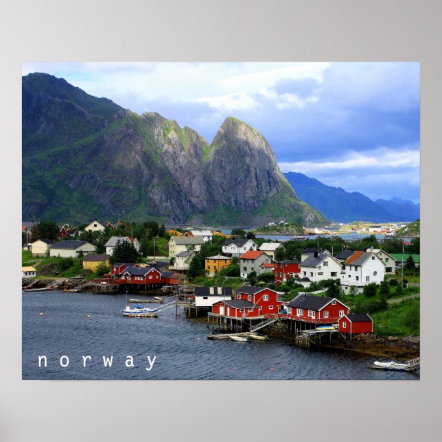 Reine, Norwegen Poster (Vorne)