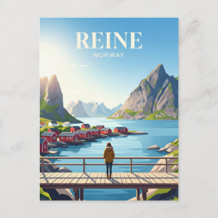 REINE NORWEGEN POSTKARTE